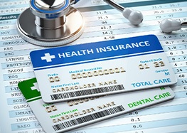 Health insurance card and dental insurance card