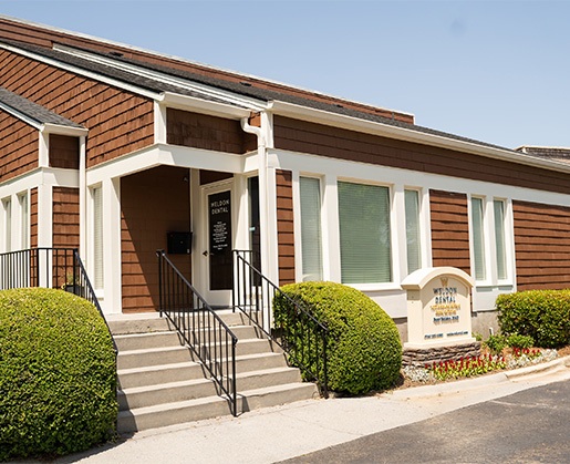 Exterior of Rome Dental office building