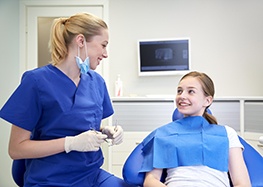 Child smiling after SDF treatment at Weldon Dental of Rome
